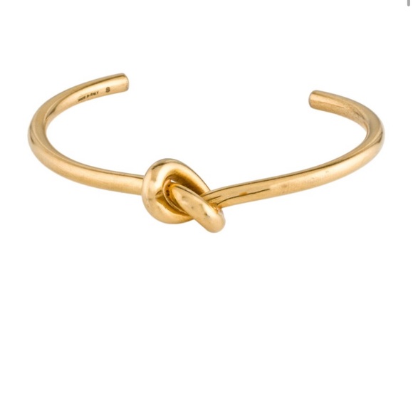 Celine Gold Knot Cuff Bracelet - Picture 1 of 4